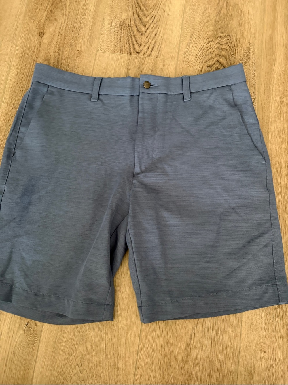 Callaway Slate Blue Flat Front Golf Shorts